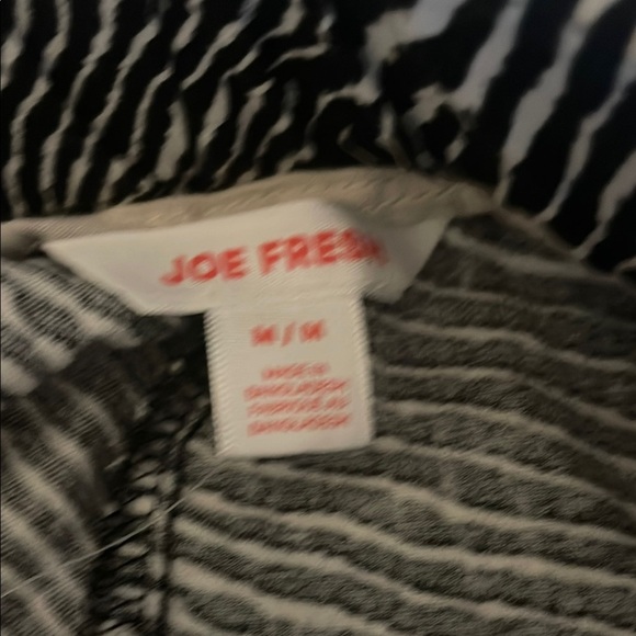 Black and White Striped Shorts - Picture 3 of 4